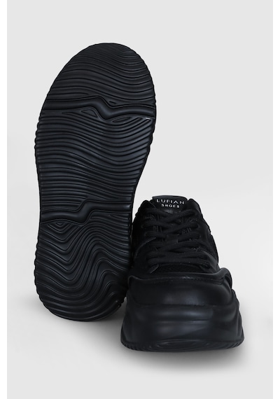 Lufian Gemba Kadın Sneaker Ayakkabı Siyah Siyah 121230021100100 Siyah