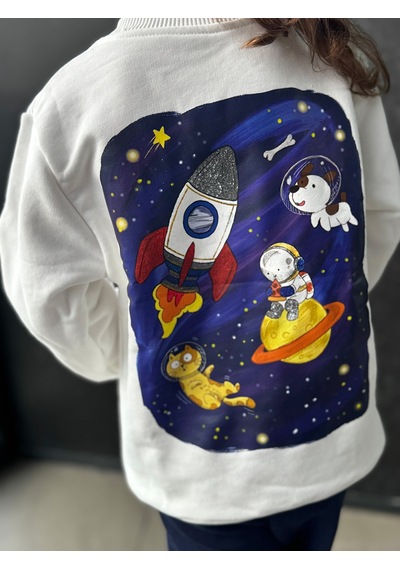 Melomel Sapace Unisex Eşofman Takım Çok Renkli
