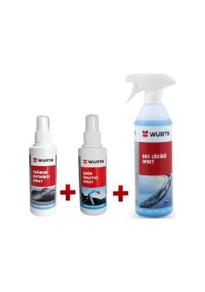 Buz Çözücü Sprey & Yağmur Kaydırıcı & Buğu Önleyici