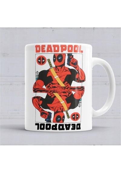 Deadpool Kupa Bardak Porselen No35904 Karışık