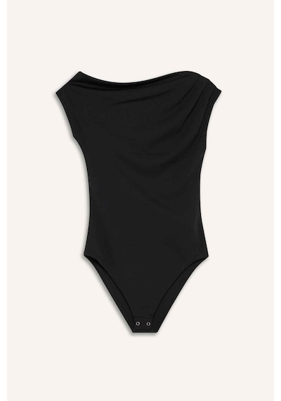 Defacto Tek Omuzlu Çıtçıtlı Body G1843ax25aubk81 Siyah