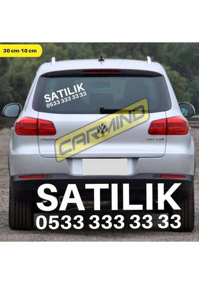 Satılık Araç Oto Sticker