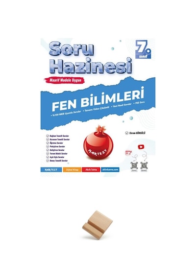 Nartest 7. Sınıf Maarif Bağlam Temelli Fen Bilimleri Soru Haznesi + Telefon Standı