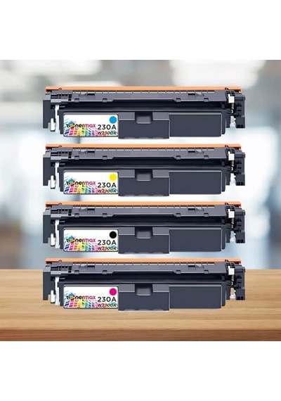 Hp Uyumlu 230a W2300a Muadil Toner Takımı - Çipli / Color Laserjet Pro 4203dn / 4203dw / 4303dw / 4303fdn / 4303fdw