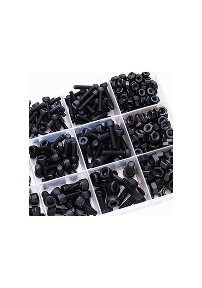 480pcs M3/m4/m5 Vida Seti - Tam Diş Altıgen Soketi Yüksek Mukavemetli Cıvata Kupası Kafası