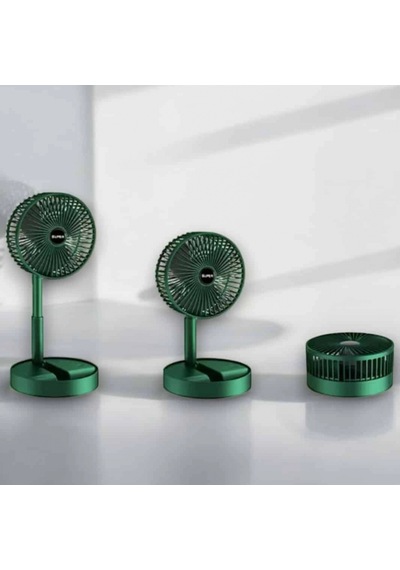 Katlanabilir Şarjlı Mini Vantilatör Telefon Standlı 3 Kademeli Soğutucu Fan