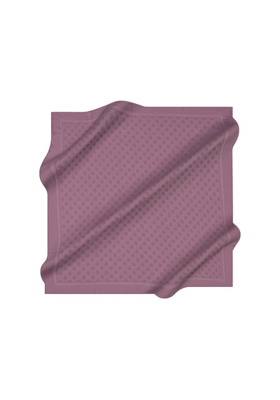 Aker Lila 100x100 Kare Jakar Eşarp Lila Lila