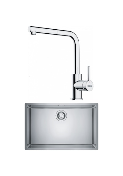 Maris MRX 110-70 Eviye + Lina Spiralli Armatür Seti İnox