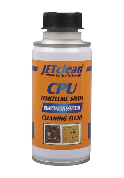 Jetclean Cpu-250 Cpu Entegre Temizleme Sıvısı 250 Ml - Bilgisayar Elektronik Parça Temizleyici