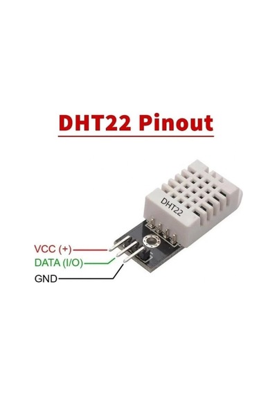 Dht22 Arduino Dijital Sıcaklık Ve Nem Sensörü Modülü Am2302