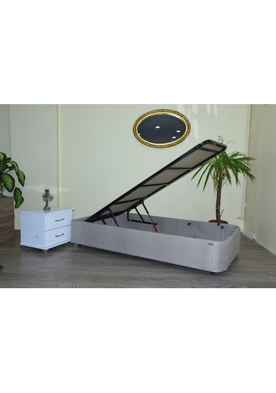 Bengimobilya Baza Tay Tüy Turkuaz Silinir Kumaş Model Metal Çelik Fırın Boya90