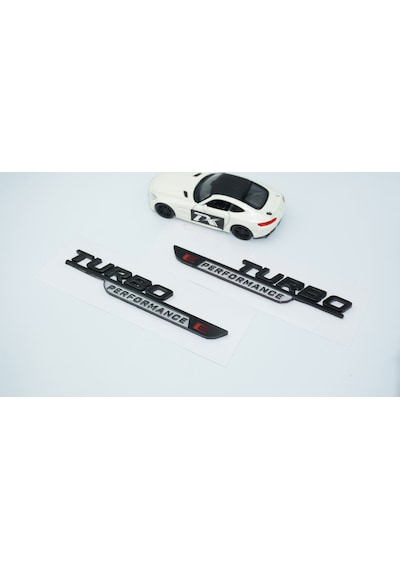 Dk Tuning Turbo E Performance Gri Çamurluk Yanı Logo Benz İle Uyu