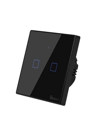 Sonoff T3eu2c 2 Kanallı Wi-fi Dokunmatik Akıllı Duvar Anahtarı