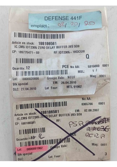 Idt2305-1hdcı Idt Trimer Entegreler 4 Adet