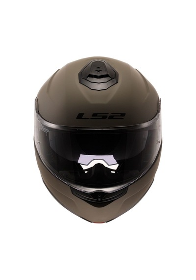 Çene Açılır Kask Ls2 Strobe 2 Mat Kum  Vizörlü