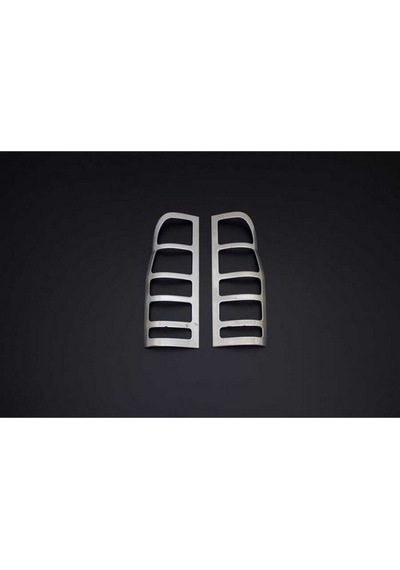 Ford Transit 2007-2013 Arası Krom Stop Çerçevesi 2 Parça Paslanmaz Çelik