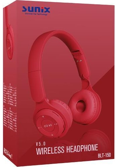 Sunix BLT-150 Bluetooth 5.0 Kulak Üstü Kulaklık