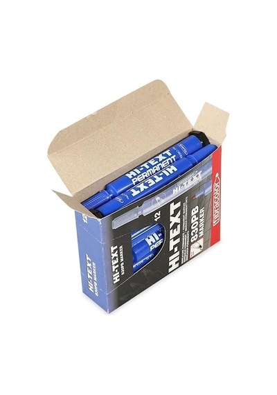 Permanent Kesik Uçlu Mavi 12'li 830pc