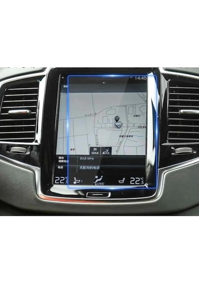 Volvo Xc40 Ekran Koruyucu 8.7" Multimedya Navigasyon Temperli Nano Ekran Koruyucu Film 2018-2021