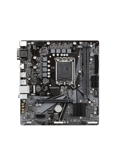 Gıgabyte H610m H V2 Ddr4, Rev1.0, 3200mhz. 2xddr4, M.2, D-sub, Hdmı, 12-13.14.nesil, Lga1700 Soket, Anakart