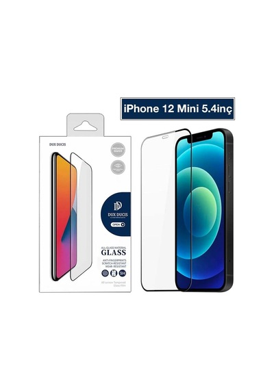 Dux Ducis İphone 12 Mini 5.4 Tempered Cam Ekran Koruyucu 10d Full Kaplama- 5775 Mh-hs0535-7778