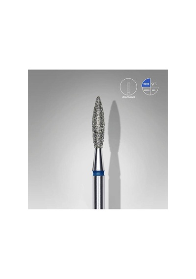 Staleks Elmas Alev Freze, Mavi, Çap 2,1 Mm, Çalışma Kısmı 10 Mm Fa10b023/10