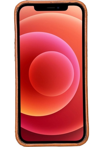 Apple Uyumlu iPhone 12 Pro Max Deri Arka Kapak Rock Rst2Ef Taba