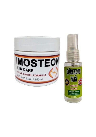 Imosteon Rahatlatıcı Ve Bakım 150 Ml X 2 Ad+çörek Otu Yağı İle 30 Ml 16780358