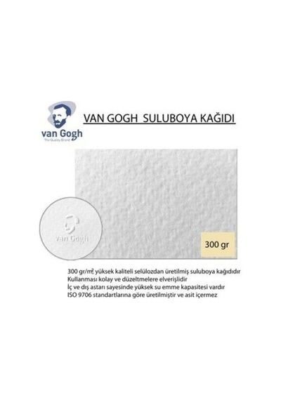 TALENS SULUBOYA KAĞIDI 300 GR.50*70 25 Lİ VAN GOGH