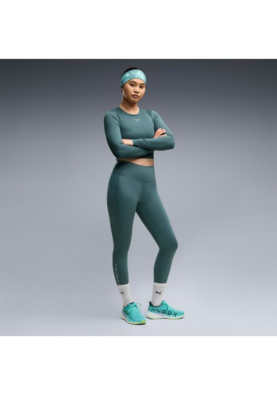 Puma Hyrox Velocıty Nitro 5 Kadın Yeşil Spor Ayakkabı 313687