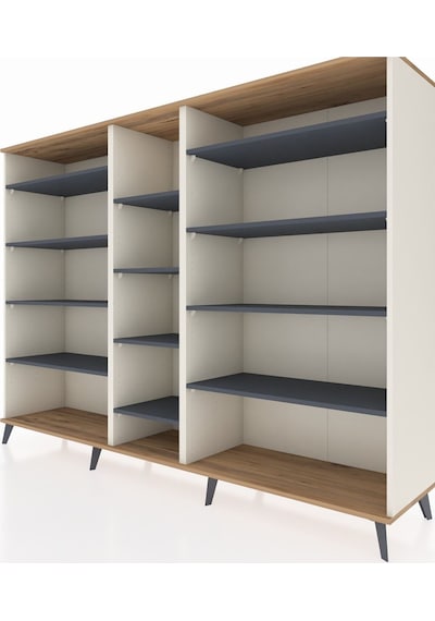 Hyperion Dolap 11 Raflı 220x44x163 Aytaşı-çam/antrasit Atlas Çam/antrasıt - Aytası Hyperion Dolap 11 Raflı 220x44x163 Aytaşı-çam/antrasit Atlas Çam/antrasıt - Aytası