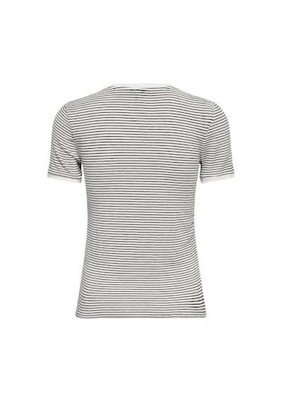 Only Onltine S/s V-neck Reg Top Jrs Kadın T-shirt 15368366 Siyah