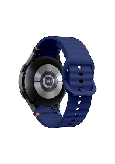 Huawei İle Uyumlu Watch 3 Gt Gt2 Gt2e Gt3 Gt4 Gt 5 Pro Se Elite 46mm Uyumlu 22mm Spor Silikon Kordon Lacivert Çok Renkli