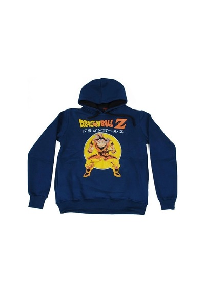 Dragon Ball Z Hoodie Sweatshit Mavi Çok Renkli