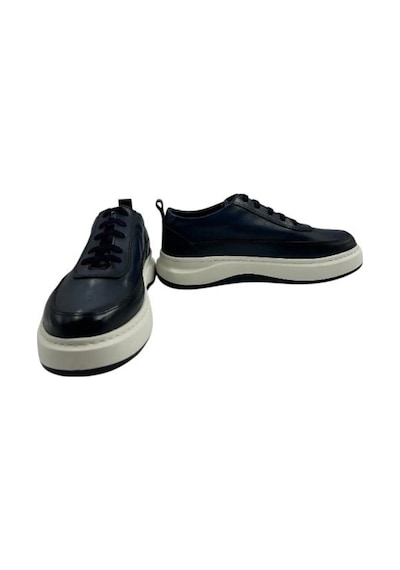 Kemal Tanca 883 5009 Erkek Hakiki Deri Spor Ayakkabı & Sneaker Lacivert