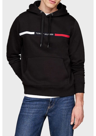 Tommy Hilfiger Erkek Sweat Mw0mw37361 Bds Siyah Siyah