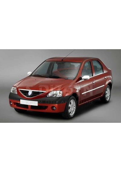 S-Dizayn Dacia Logan Ayna Kapağı 2 Prç. Abs. Krom 2005-2008