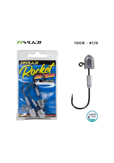 Ryuji Rocket Jighead 10gr 1/0 3 Adet standart