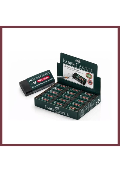 Storeşahin No30 Pvc Free Siyah Silgi 30 Adet Leke Bırakmaz Yumuşak Doku Toplu Paket Shn0720