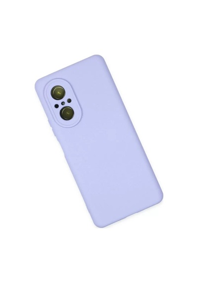 Newface Huawei Nova 9 Se Kılıf Nano İçi Kadife Silikon - Lila