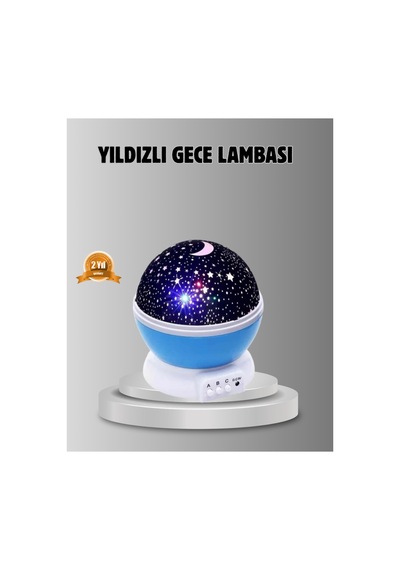 Çocuk Gece Lambası 6 Modlu Renkli Led Enerji Tasarruflu Masal Işığı Çok Rnekli