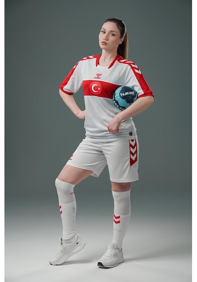 Hummel Milli Takım Forma Beyaz 25-26 Kadın