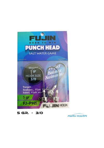 Fujin Punch Head Fj-Ph  3/0 Jighead 5 Gr.