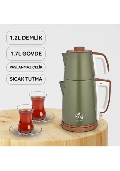 King Nihavend Çay Makinesi Kcm336