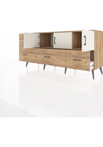 Hyperion Konsol 2 Raflı 5 Çekmeceli 3 Kapaklı 176x44x83 Çam-aytaşı/çam Aytaşı/çam Hyperion Konsol 2 Raflı 5 Çekmeceli 3 Kapaklı 176x44x83 Çam-aytaşı/çam Aytaşı/çam