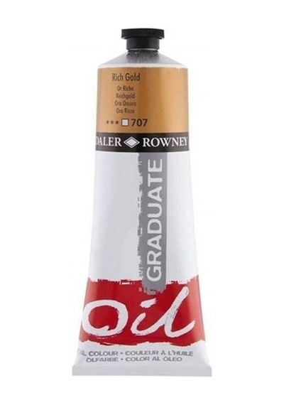 Graduate Yağlı Boya 200 ML 707 Rich Gold