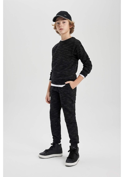 Defacto Erkek Çocuk Beli Bağcıklı Lastikli Paça Cepli Jogger Eşofman Altı B8915A823CWBK81 Gri Defacto Erkek Çocuk Beli Bağcıklı Lastikli Paça Cepli Jogger Eşofman Altı B8915A823CWBK81 Gri