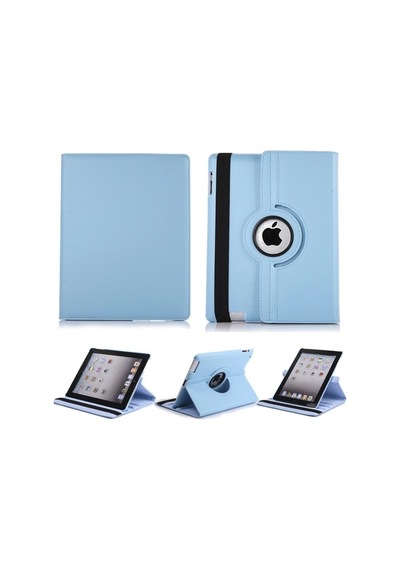 Apple Uyumlu iPad Mini 4 360° Dönerli Deri Kılıf