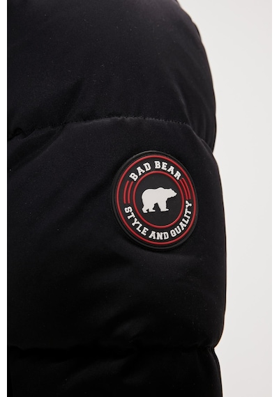 Bad Bear Colonel Puffer Siyah Erkek Kapüşonlu Mont 23.02.13.010 001