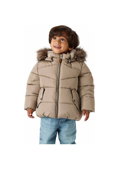 Name It Nmmmathew Puffer Kahverengi Erkek Çocuk Mont 000000000102555179 Kahverengi